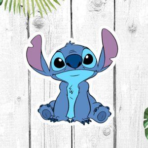 Stitch Vinyl Sticker (WATERPROOF)